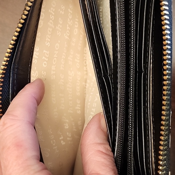 Kate Spade Wallet Animal Print Nylon - Picture 8 of 15